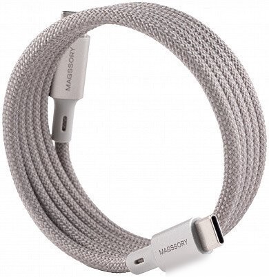 Беспроводное зарядное Magssory Disc Signature Edition 3 в 1 для Samsung WCH053 (титановый)
