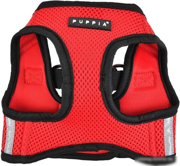 Шлейка-жилетка Puppia Soft PAUA-HB1828-RD-S (красный)