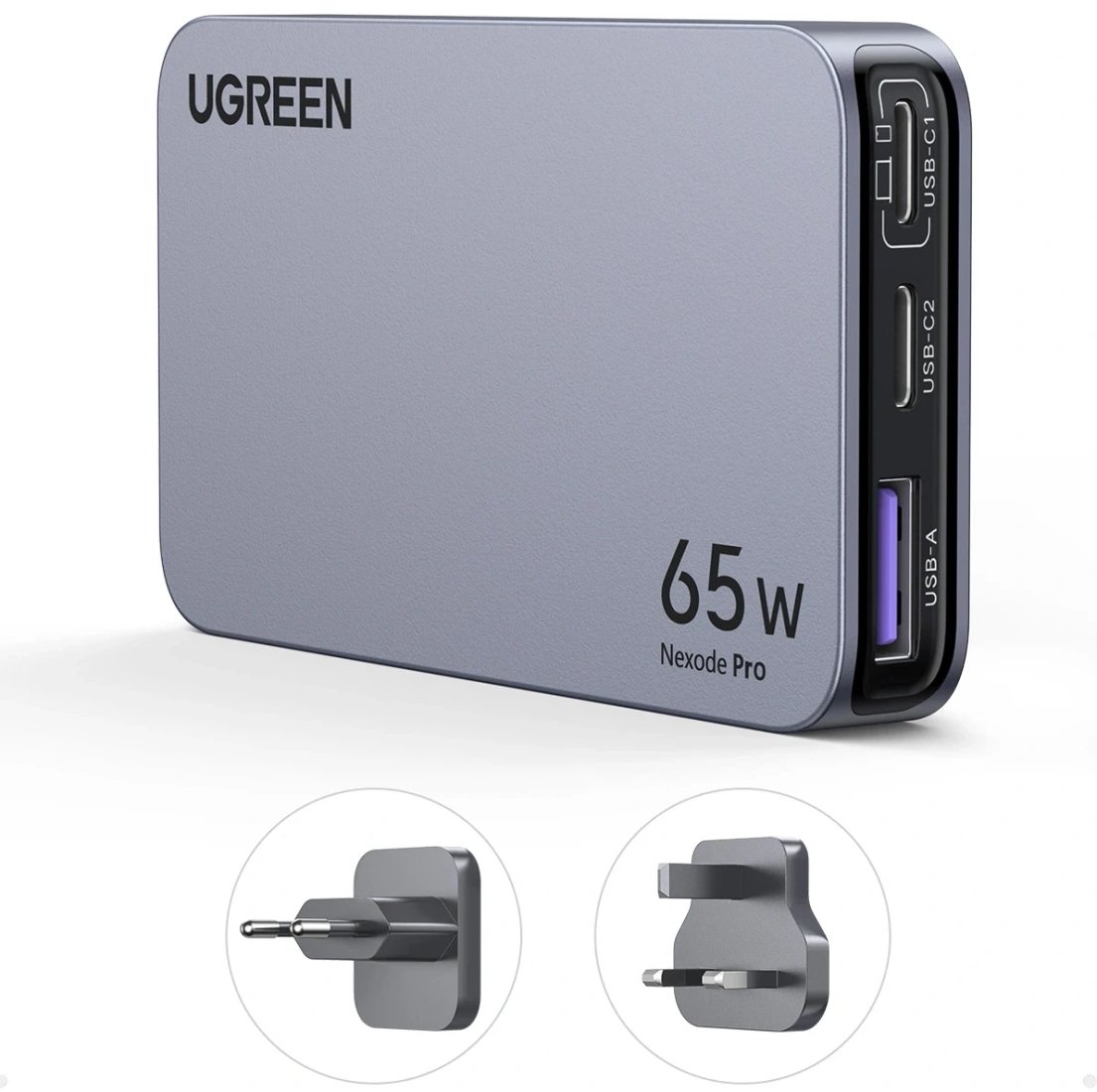Сетевое зарядное Ugreen Nexode Pro 65W X753 25356 (серый)