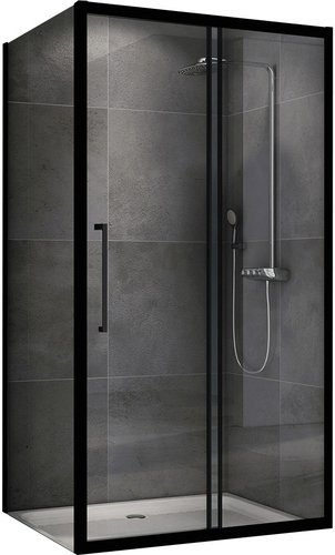 Душевой уголок Abber Schwarzer Diamant AG30130BH-S80B