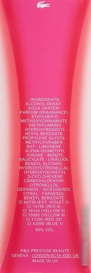 Lacoste Touch of Pink EdT (50 мл)