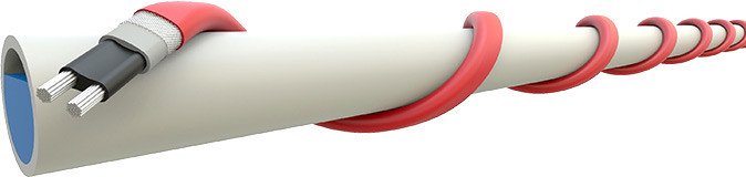 Саморегулирующийся кабель Rexant 15MSR-PB 2 м 30 Вт