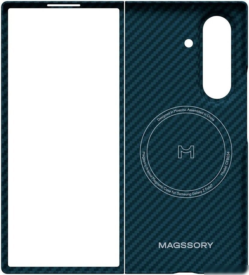 Чехол для телефона Magssory Aramid Case для Samsung Galaxy Z Fold7 CFB034blue