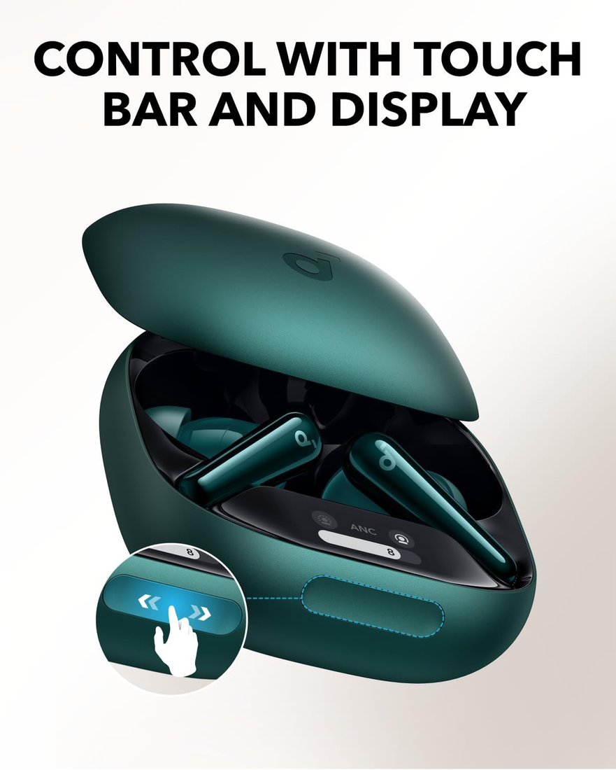 Наушники Anker Soundcore Liberty 4 Pro (темно-зеленый матовый)
