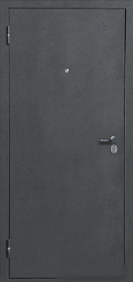 Металлическая дверь Guard Антик серебро/дуб сонома (86x205, левая)