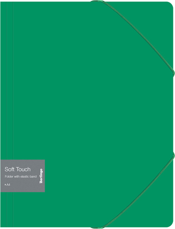 Папка для бумаг Berlingo Soft Touch FB4_A4983 (зеленый)