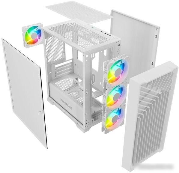Корпус Powercase Mistral Micro X4W CMMXW-L4