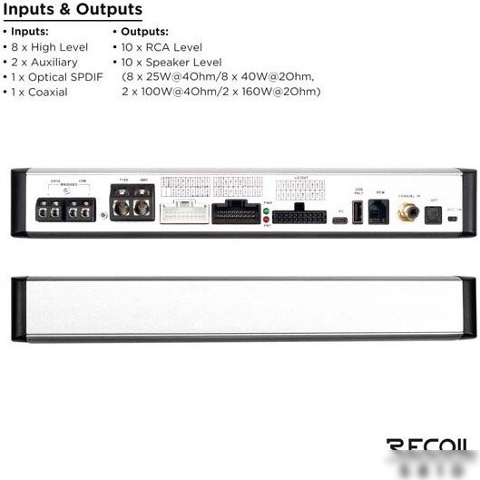 Автомобильный усилитель Recoil S810