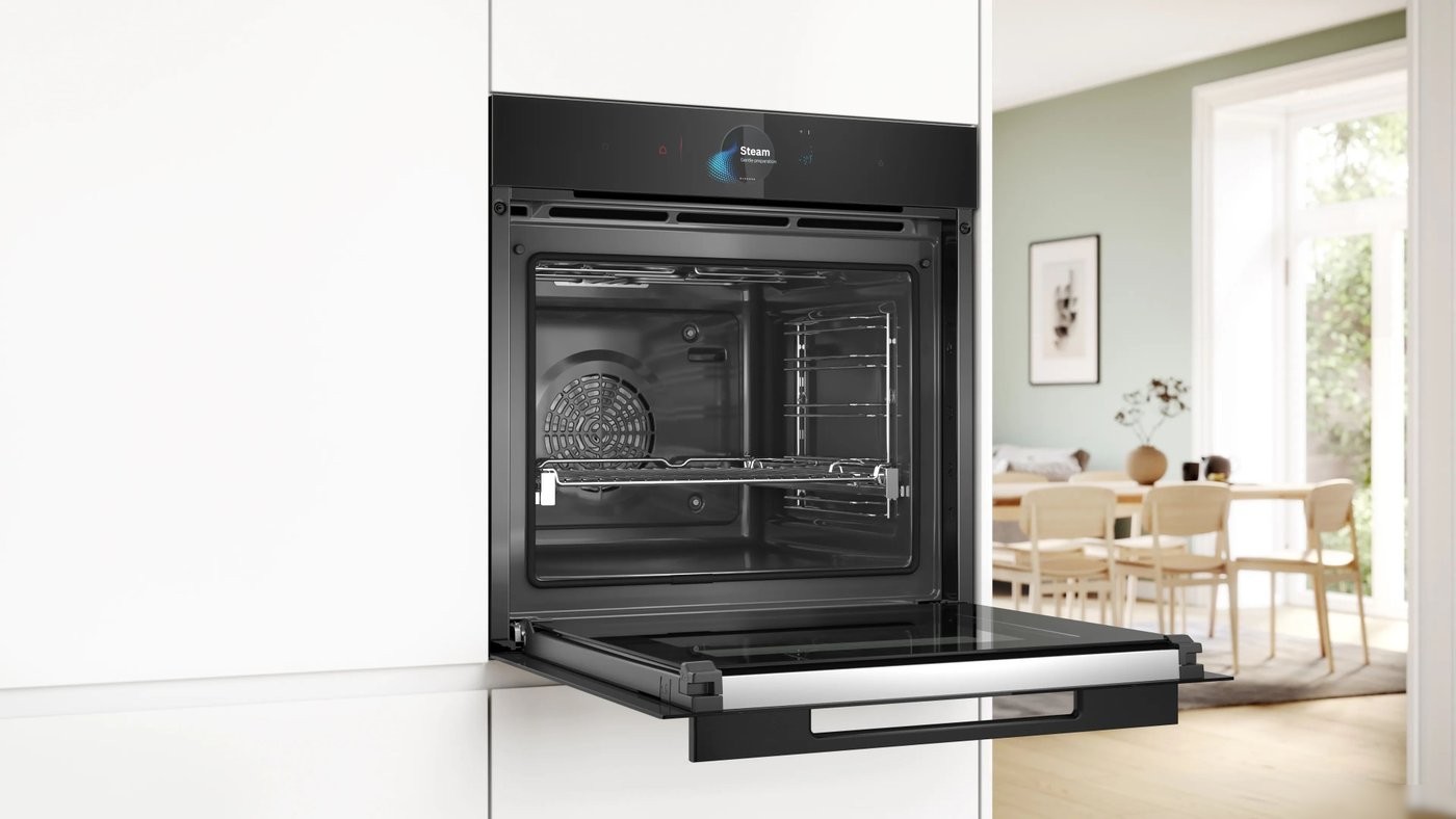 Электрический духовой шкаф Bosch Serie 8 HRG978NB1
