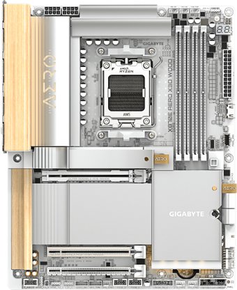 Материнская плата Gigabyte X870E Aero X3D Wood