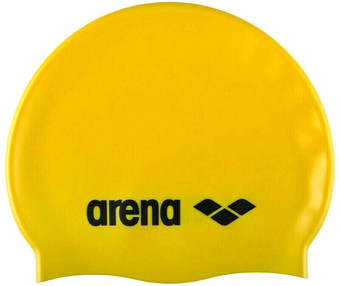 Шапочка для плавания ARENA Classic Silicone JR 9167035 (yellow/black)