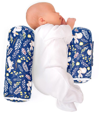 Подушка-позиционер Amarobaby Nature Anatomy с лузгой гречихи AMARO-40NA-Zsi (зайчики)