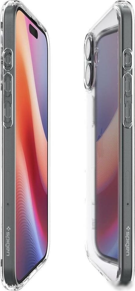 Чехол для телефона Spigen Ultra Hybrid для iPhone 16 Plus Crystal Clear