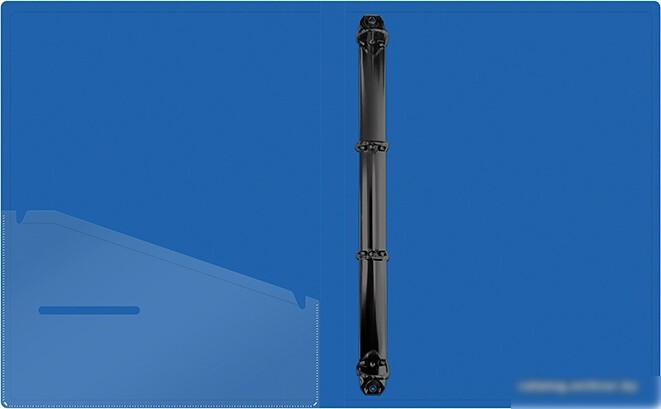 Папка для бумаг Berlingo Soft Touch RB4_4D981 (синий)