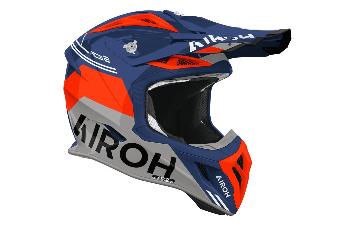 Мотошлем Airoh Aviator Ace 2 Fury AV22F82-XL (XL, лазурный глянец)