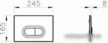 Vitra Loop O 740-0940 (нержавеющая сталь)