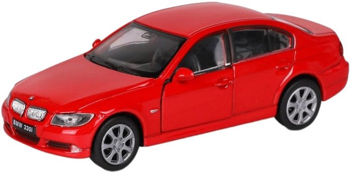 Легковой автомобиль Welly BMW 330i 42364W (красный)