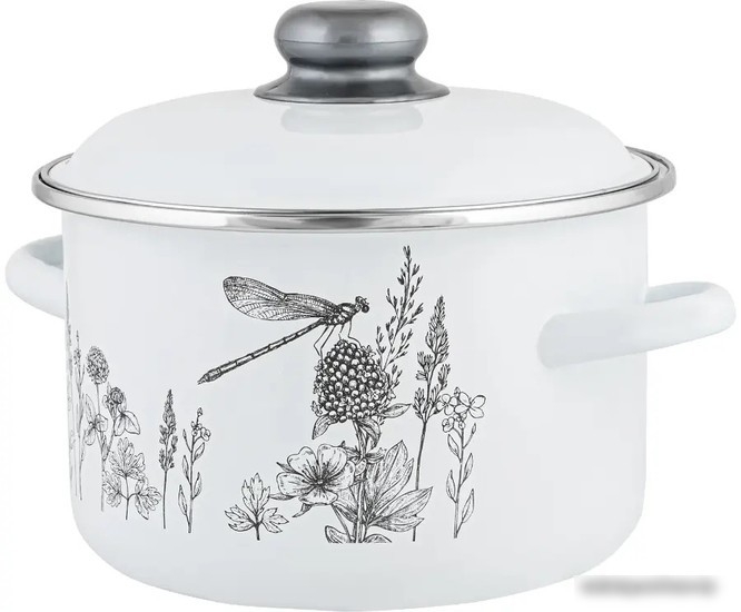 Набор кастрюль Appetite Flora-2 1KB191M Набор кастрюль Appetite Flora-2 1KB191M