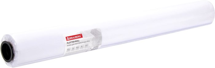 Инженерная бумага BRAUBERG 914 мм х 50 м 80 г/м2 110458