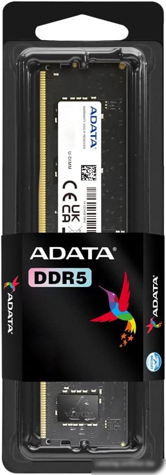 Оперативная память ADATA 16ГБ DDR5 4800 МГц AD5U480016G-S