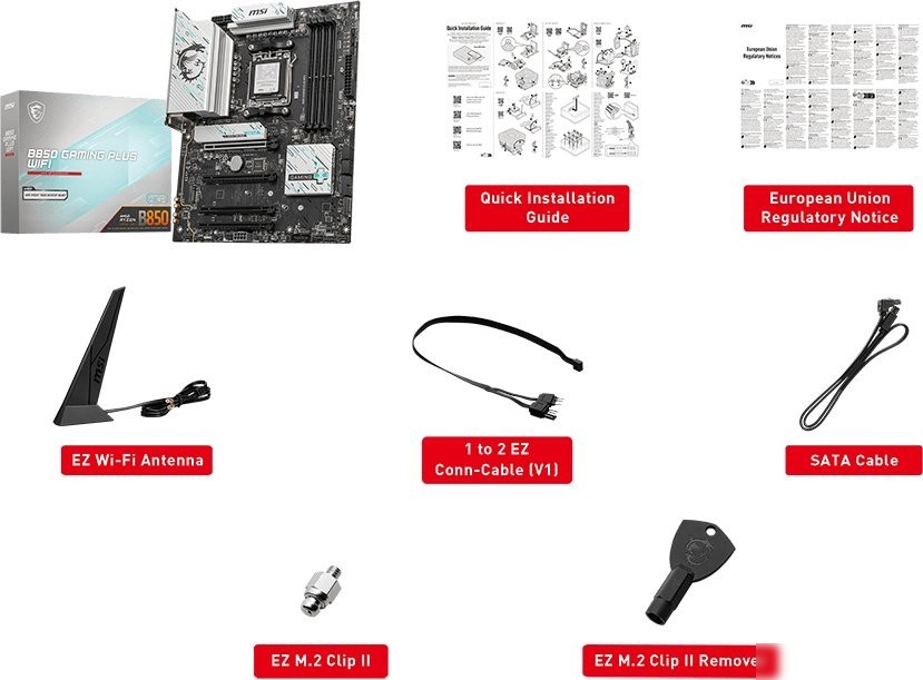 Материнская плата MSI B850 Gaming Plus WiFi