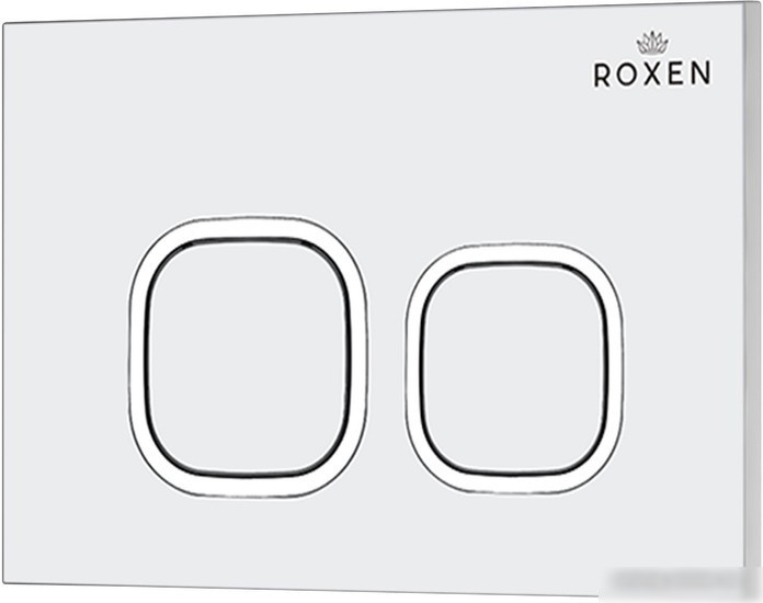 Унитаз подвесной Roxen Porto в комплекте с инсталляцией StounFix Slim 6 в 1 538465 (кнопка: белый глянец)
