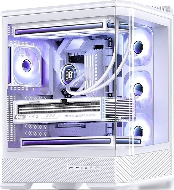 Корпус Jonsbo D400 (белый)