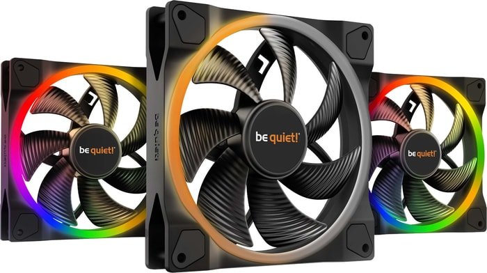 Набор вентиляторов be quiet! Light Wings 140mm PWM high-speed Triple Pack BL079