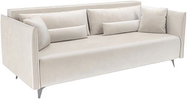 Диван Мебель-АРС Майами (бархат, бежевый Star Velvet 6 Light Beige)