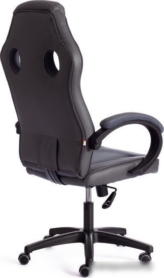 Кресло TetChair Racer Gt New (кож/зам/ткань, металлик/серый, 36/12)