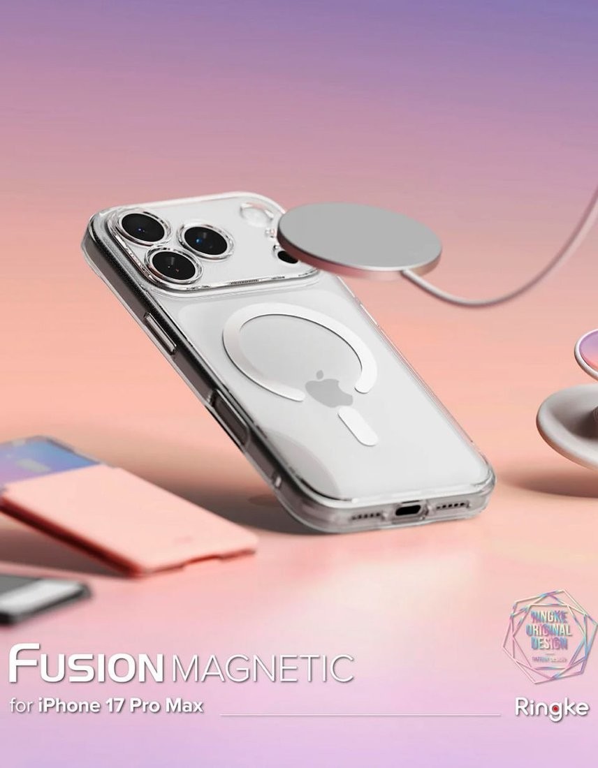 Чехол для телефона Ringke Fusion Magnetic для iPhone 17 Pro Max Clear