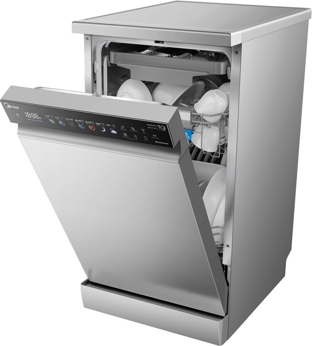 Отдельностоящая посудомоечная машина Midea MFD45S460SI