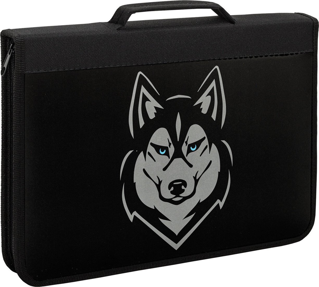 Папка-портфель BRAUBERG Husky 271450 с органайзером (черный)