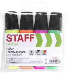 Набор маркеров Staff Everyday 151643 (4шт)