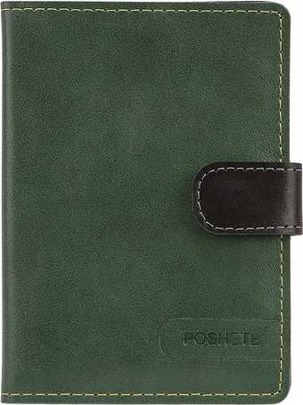 Кошелек Poshete 604-141NPK-GNB (зеленый/черный)