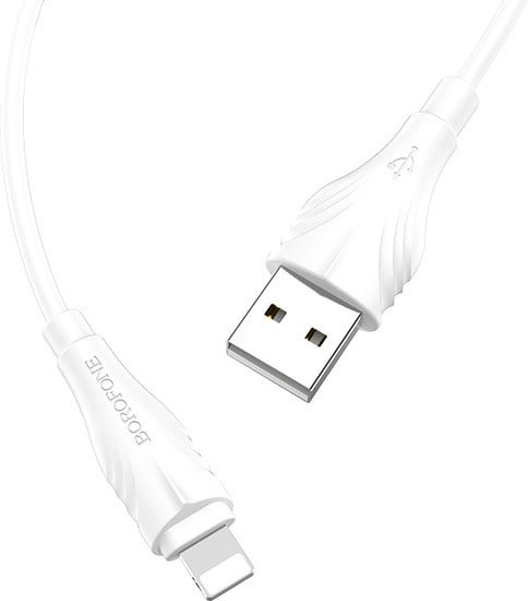 Кабель Borofone BX18 Lightning 3 м