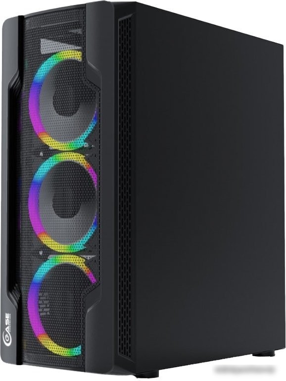 Корпус Powercase Mistral X4 Mesh LED