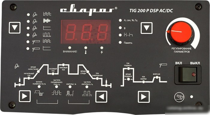 Сварочный инвертор Сварог Tech TIG 200 P DSP AC/DC (E104)