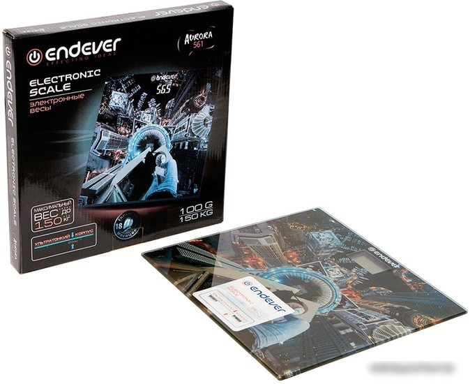 Напольные весы Endever Aurora 561