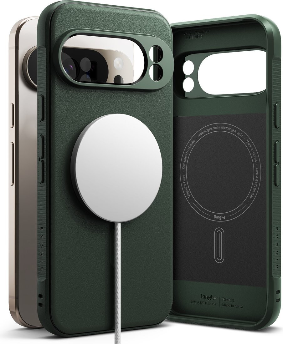 Чехол для телефона Ringke Onyx Magnetic для Pixel 10 Pro XL (Dark Green)