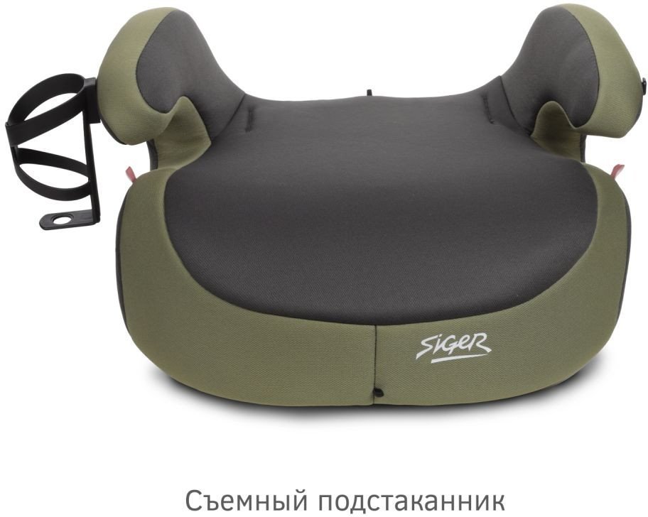 Детское сиденье Siger Fix Lux KRES4001 (темный лес)