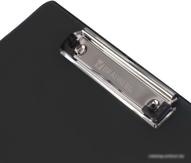 Планшет с зажимом BRAUBERG 232216 (черный)