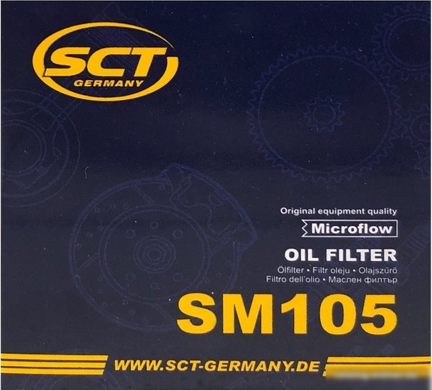 Масляный фильтр SCT SM105
