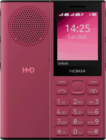 Кнопочный телефон Nokia 130 Music Dual SIM TA-1704 (красный)