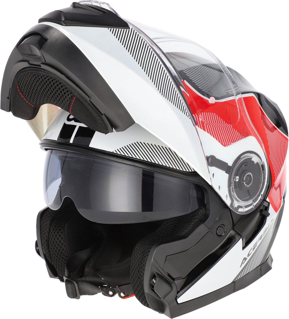 Мотошлем Acerbis Serel 22-06 0025201.239.068 (XL, белый/красный)