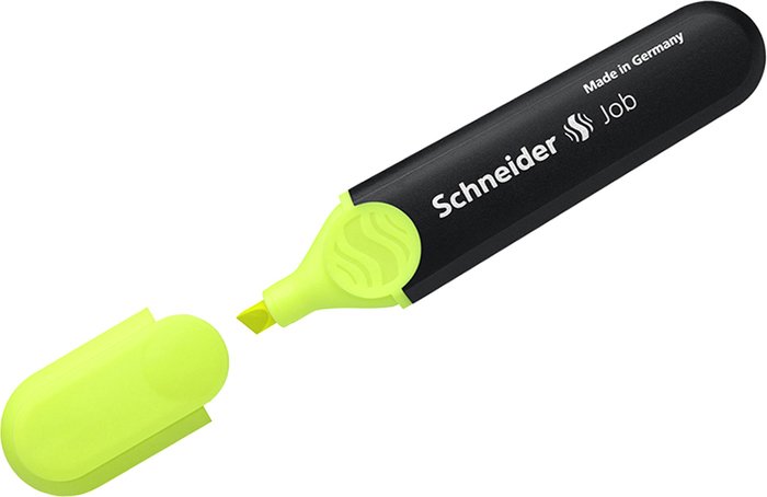 Текстовыделитель Schneider Job 1505 (желтый)