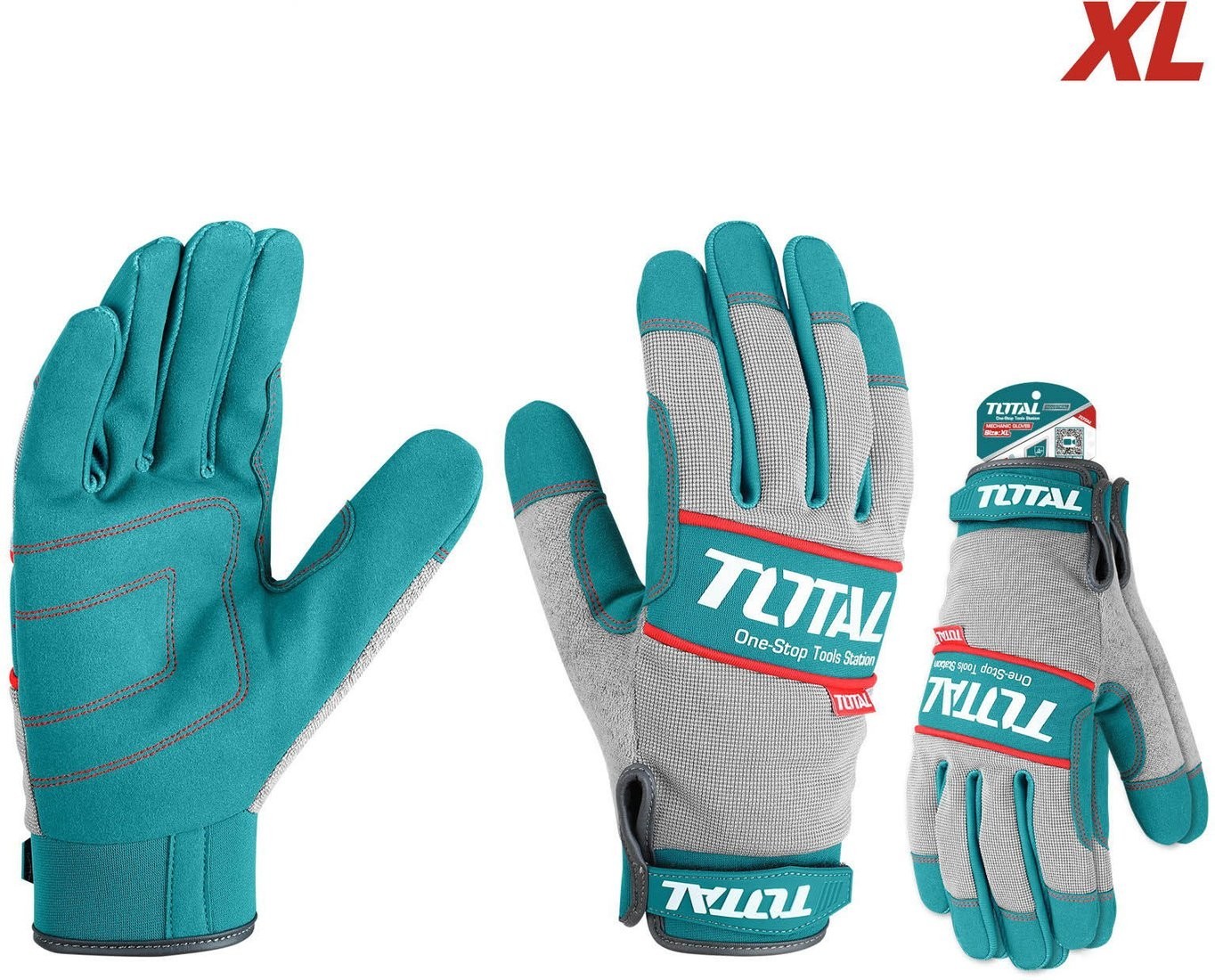 Перчатки из полиэстера Total TSP1808-XL Перчатки из полиэстера Total TSP1808-XL