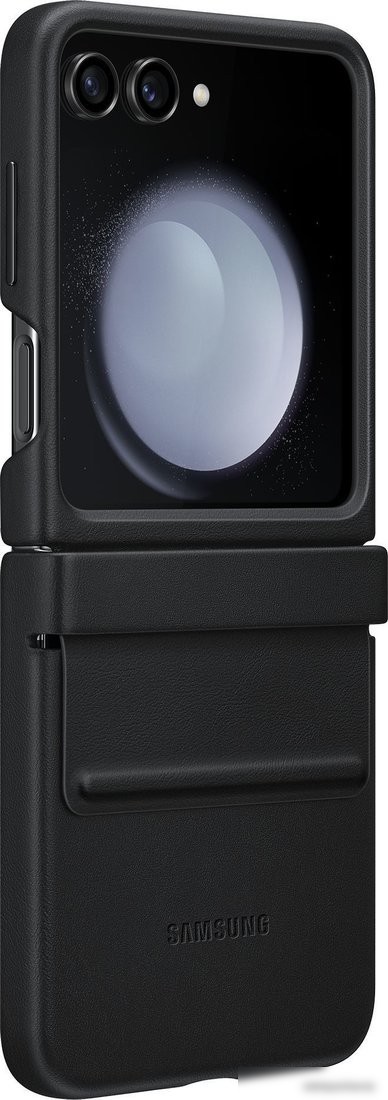 Чехол для телефона Samsung Flap Eco-Leather Case Z Flip5 (черный)