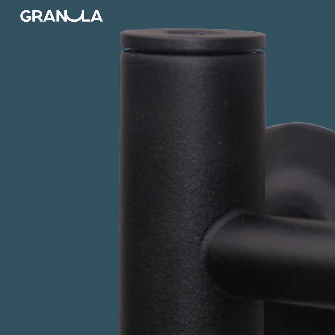 Полотенцесушитель Granula Классик 50x60 (боковое подключение, черный матовый)