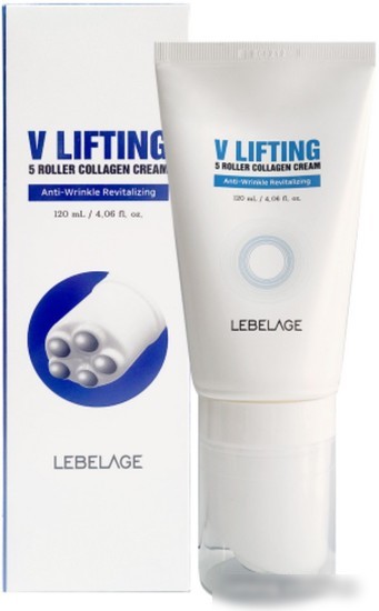 Lebelage Крем для лица V Lifting 5 Roller Collagen Cream (120 мл)